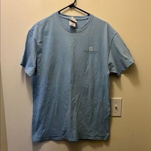 Simply Southern Light Blue Short Sleeve Tee size large